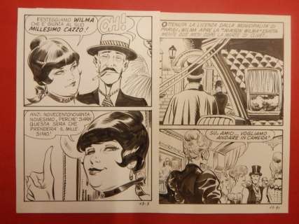 Frollo, Leone - 2 Original page - Casino #13 - La millesima volta - 1986 | Catawiki