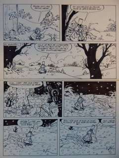 Walli - 1 Original page - Chlorophylle T13 - Le Testament d’Anthracite - 1987 | Catawiki