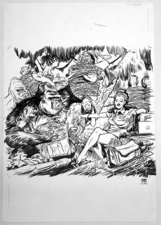 Original Ink Illustration - Ink Magazine | Stuart Ng Books