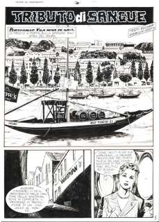 Dotti, Maurizio - 7 Original page - Dampyr #147 - "Tributo di sangue" - 2012
