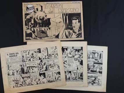 Cooper, Russi, Lara - 10 Original page - Maschera Bianca - Il Ponte del Diavolo | Catawiki