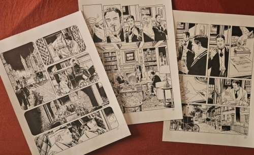 Raimondo, Luca - 54 Original page - T. Carnacki - albo completo - 2024 | Catawiki