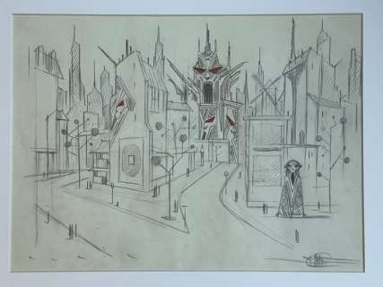 Druillet, Philippe / Avril, François - 1 Original drawing - Apocalypses - 2020 | Catawiki