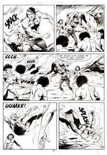 Donatelli, Franco - 2 Original page - Zagor #211 - "il mostro a tre teste" - 1983 | Catawiki