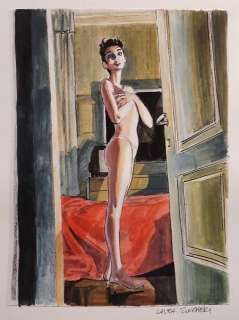 Zuccheri, Laura - 1 Original colour drawing - Julia - "Scared Julia" - 2011 | Catawiki