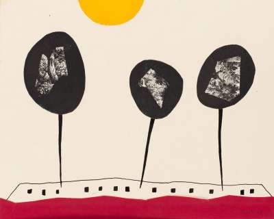 Bohdan Butenko (1931 - 2019) | Bohdan Butenko | Ilustracja do wiersza "Wiara" Czesława Miłosza, 1965 | Desa Unicum