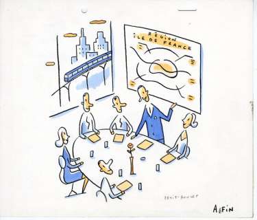 Petit-Roulet, Philippe - 1 Original drawing - RATP