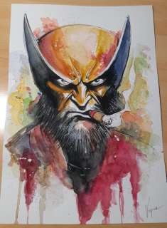 Giordano, Vincenzo - 1 Original colour drawing - Wolverine, X-Men - Wolverine - 2024 | Catawiki