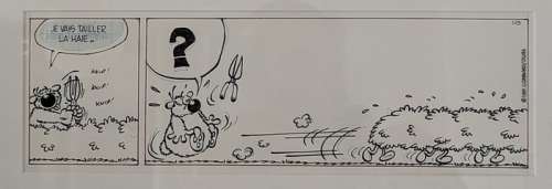 Dupa - 1 Original strip - Cubitus - Strip 1113 - 1991 | Catawiki