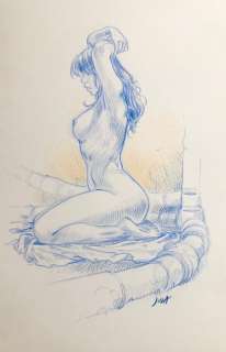 Jula, Andrea - 1 Original colour drawing - Druuna | Catawiki