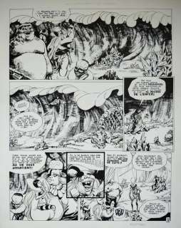 Ribera, Julio - 1 Original page - Le Vagabond des Limbes T3 - Les Charognards du cosmos - 1976 | Catawiki
