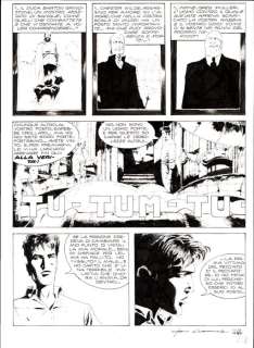 Roi, Corrado - 2 Original page - Dylan Dog Gigante #10 - "i peccatori di Hellborn" - 2001 | Catawiki