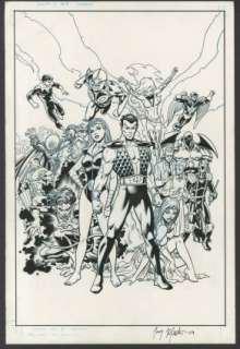 Gary Martin - OFFICIAL HANDBOOK OF THE MARVEL UNIVERSE A-Z #8 Cover