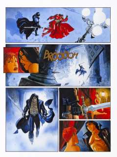 Marini | Rapaces, planche n°41 Ã  l’encre de Chine et Ã … | Millon