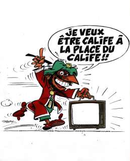 TABARY  - Iznogoud  - Superbe illustration pour la couverture de VSD 50 d’Octobre[...] | Vermot et Associés