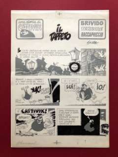 Sommacal, Giorgio - 8 Original page - Cattivik n. 13 - Il tappeto - 1990 | Catawiki