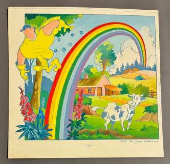 Studio Vandersteen - 1 Bleu de coloriage - Jerom - De vurige regenboom - 1970 | Catawiki