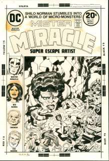 Jack Kirby - Mister Miracle - Cover (1973) Issue 16