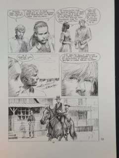 Trevisan, Berardi - 1 Original page - Ken Parker - I Pionieri | Catawiki