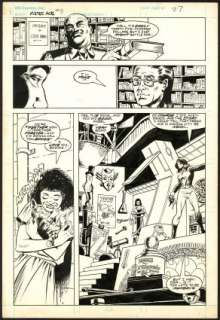 Bair, Michael - AZTEC ACE #9 Interior Page | ComicConnect