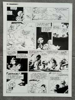 Seron, Pierre - 1 Original page - Les Petits Hommes - T. 50 - page 26 - Eslapion 3 - 2010 | Catawiki