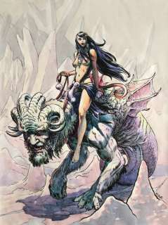 Jula, Andrea - 1 Original colour drawing - Deva | Catawiki