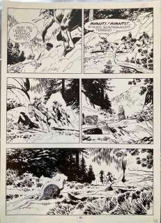 Ticci, Giovanni - 1 Original page - Tex - n. 359 "Sioux" - 1990 | Catawiki