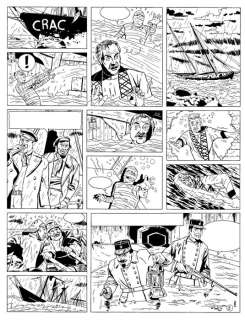 Marniquet, Frédéric - 1 Original page - La Brigade de l’étrange T1 - Les Phares de l’épouvante - 2006 | Catawiki