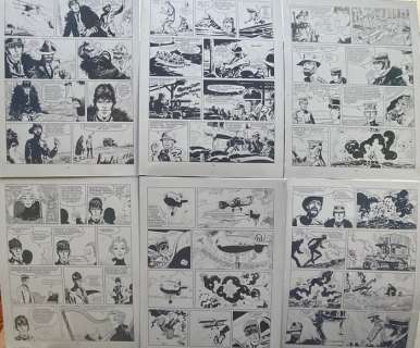 Pratt, Hugo - 6 Plaques d’impression - Corto Maltese | Catawiki