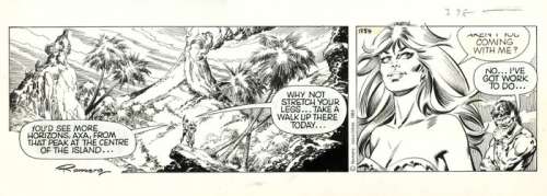 Romero, Enric Badia - 1 Bande originale - Axa - Strip #1754 - 1984 | Catawiki