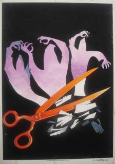 Corteggi, Luigi - 1 Original cover - Satanik 89 - Tre K di troppo - 1968