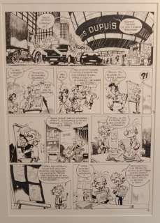 Yoann - 1 Original page - Spirou et Fantasio - #55 "La colère du Marsupilami - Planche 1"