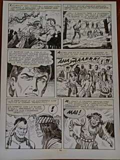 Bignotti, Franco - 3 Original page - Zagor - #246 Il Forte del tradimento - 1986 | Catawiki