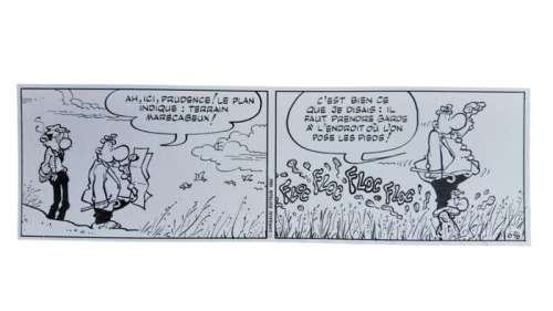 Greg - 1 Original page - Achille Talon - Gag 696 | Catawiki