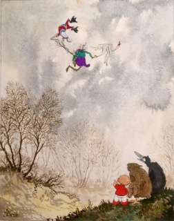 Dulieu, Jean - Original watercolour - Paulus the Woodgnome | Catawiki