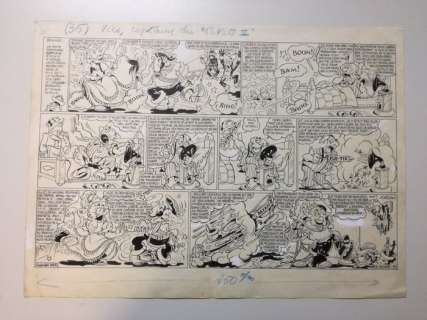 Vica (Vincent Krassousky) - 1 Original page - Vica - Captaine du ’Patate II’ - 1941 | Catawiki