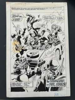 David Wenzel, Mike Esposito - 1 Original page - Dracula Lives #86 - splash Page - 1976 | Catawiki