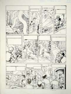 BOB DE MOOR  - Lefranc  - Planche 42 de l‘album Le repaire du loup édité par[...]