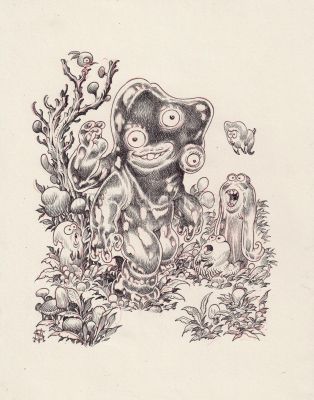 Stan Manoukian | Bêtes à faire peur, Illustration originale, | Daniel Maghen