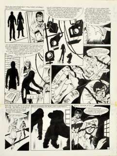 GERI (Ghion, Henri) Original page - Mr. Magellan - La 2e mort du pharaon - La guerre des ombres. | Catawiki