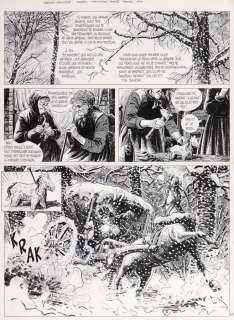 Servais - Lot 616 - Tendre Violette, planche n°61 Ã  l‘encre de…