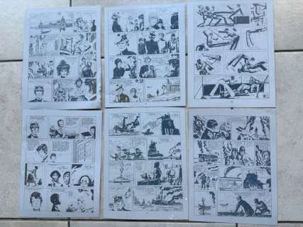 Pratt, Hugo - 6 Plaques d’impression - Corto Maltese | Catawiki