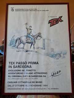 Alep Poster - Tex - Tex passo prima in Sardegna - 1984 | Catawiki