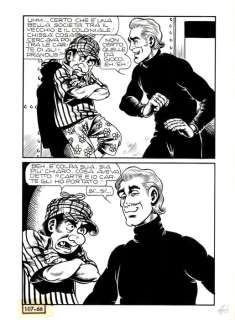 Piffarerio, Paolo - 2 Original page - Alan Ford #107 - "Safari alla rogna" - 1978 | Catawiki