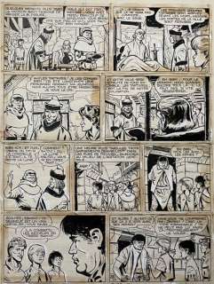 Sirius - 1 Original page - De Timoers - L’oiseau flamboyant (Tome20) - De vuurvogel -1965 - p 15 - 1965 | Catawiki