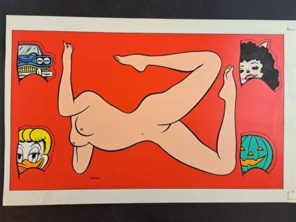 Mattioli, Massimo - 1 Original colour drawing - Bambolina | Catawiki