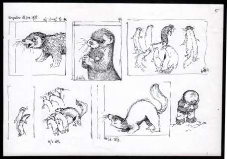 Dulieu, Jean - 1 Original preliminary page - Paulus de Boskabouter - Het Driemanschap - 1978 | Catawiki