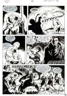 Dotti, Maurizio - 5 Original page - Dampyr #34 - "La caverna dei Troll" - 2003