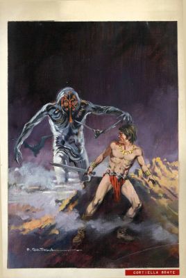 Rafael Cortiella | Original cover – Horror: Historias terroríficas #6 – Cortiella | Origin Of Comics