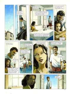 Berlion, Olivier - 1 Original colour page - Histoire d’en ville - Page originale 39 Histoire d’en ville T2 - 2001 | Catawiki